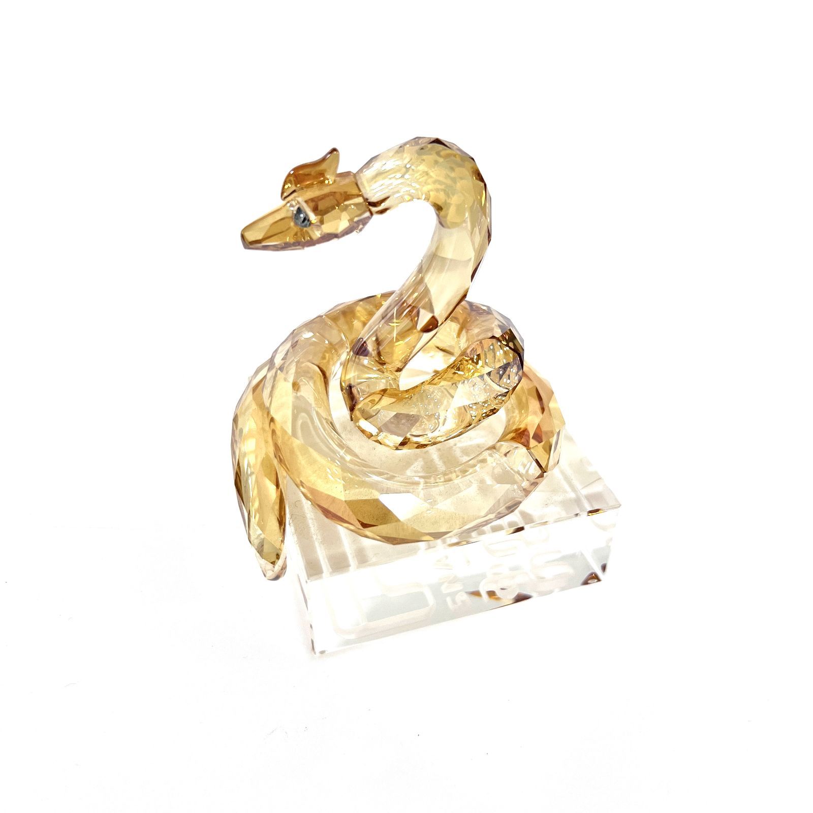  SD3359 SWAROVSKI スワロフスキー SNAKE ヘビ The Chinese Zodiac チャイニーズ ゾディアック 干支 置物 クリスタル フォトスタンド 置物 インテリア小物