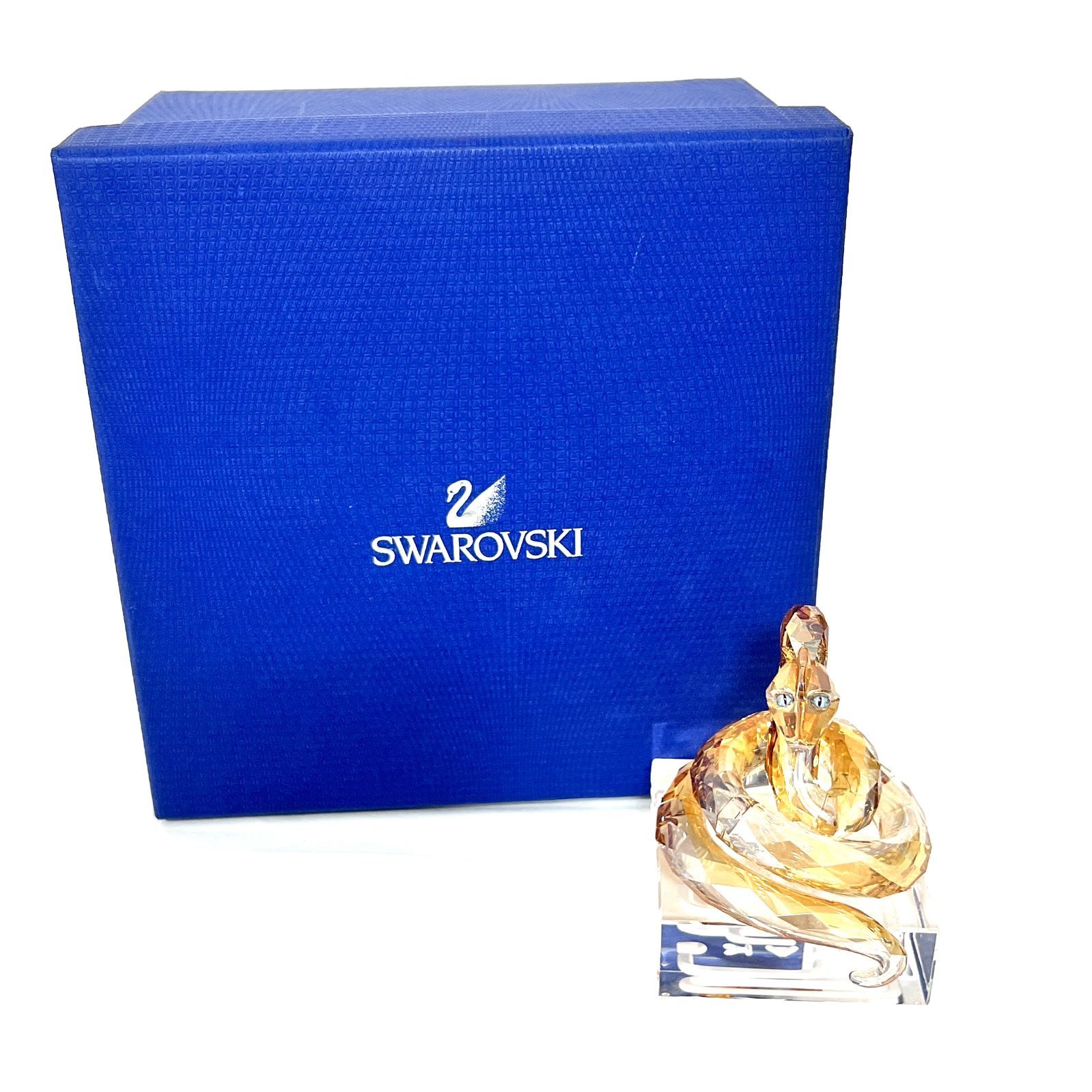 SD 3359 SWAROVSKI スワロフスキー SNAKE ヘビ The Chinese Zodiac チャイニーズ ゾディアック 干支 置物 クリスタル