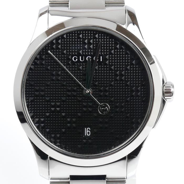 GUCCI グッチ Gタイムレス 腕時計 電池式 YA126460 126.4 メンズ