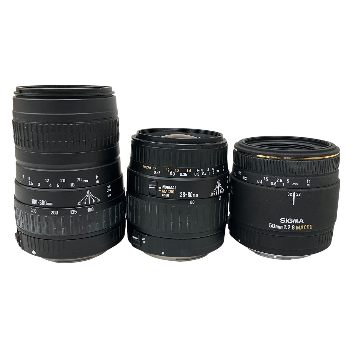 SIGMA 28-80mm & 70-300mm レンズセット EOSカメラ付き SIGMA 28-80mm & 70-300mm レンズセット EOSカメラ付き SIGMA 28-80mm