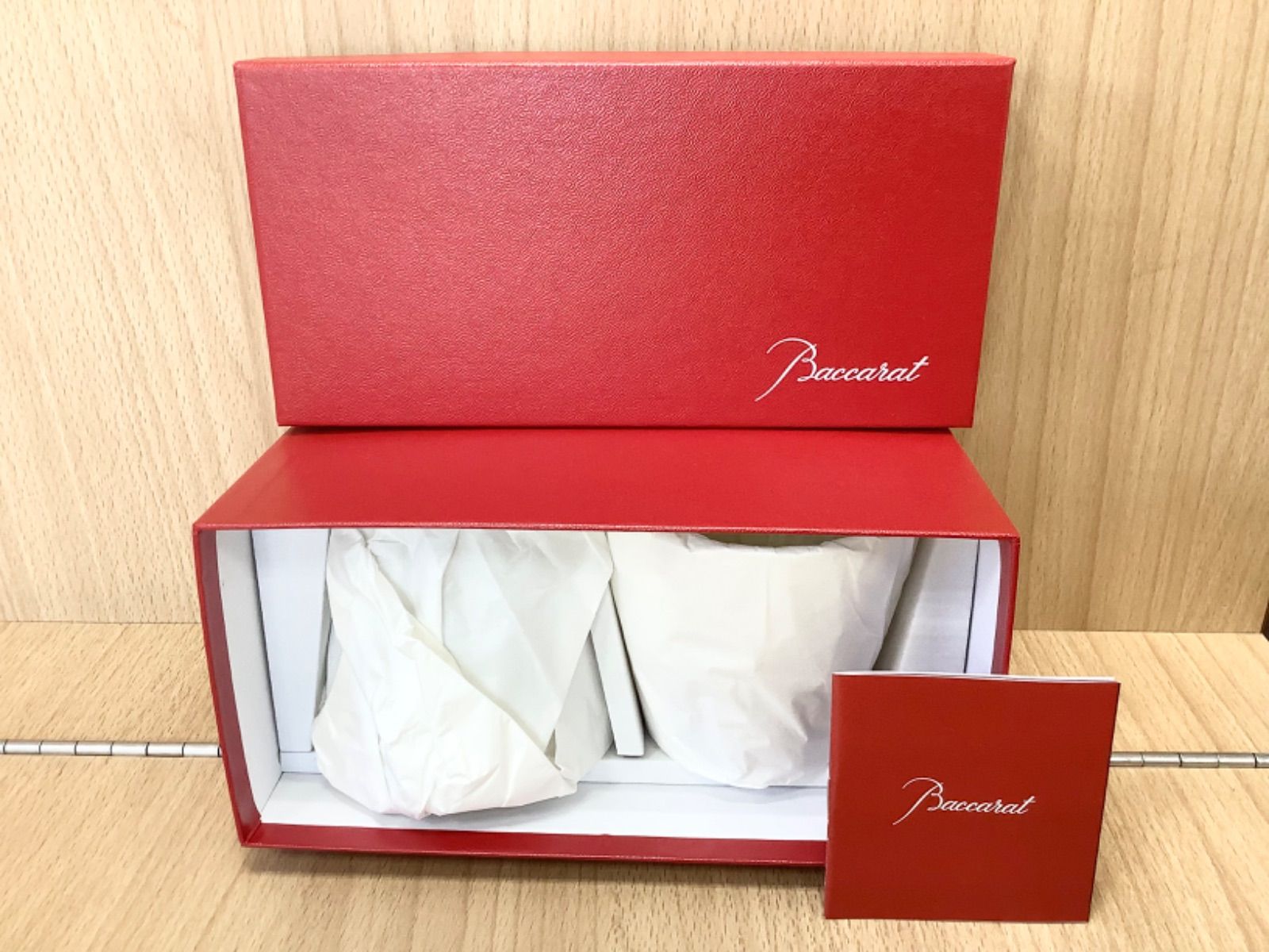 G 1481 バカラ エトナ ペアセット シール付き ロックグラス