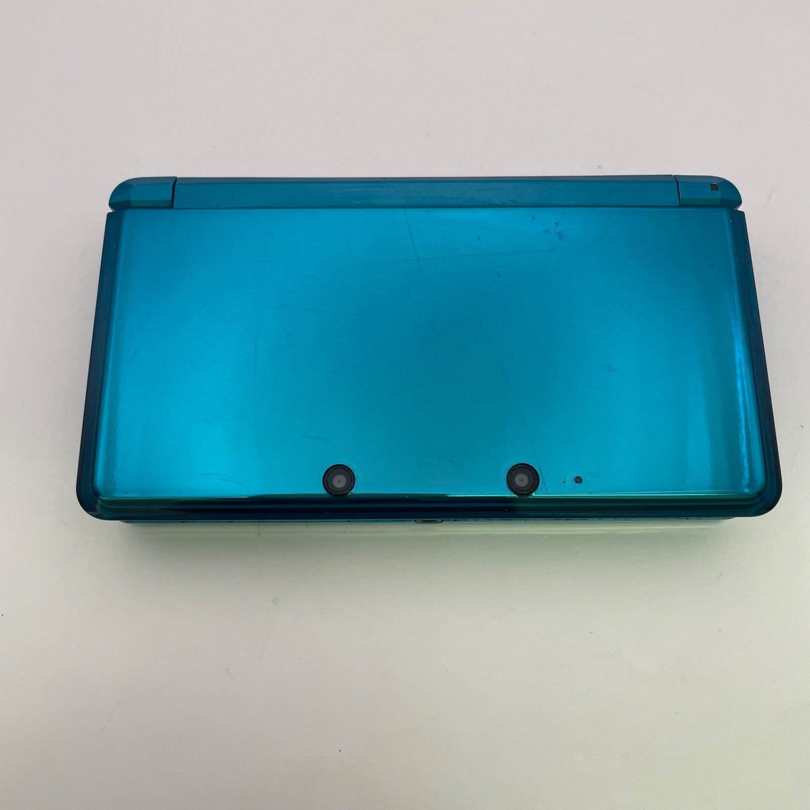 Nintendo 3 DS 本体 アクアブルー 任天堂 充電ケーブル付き