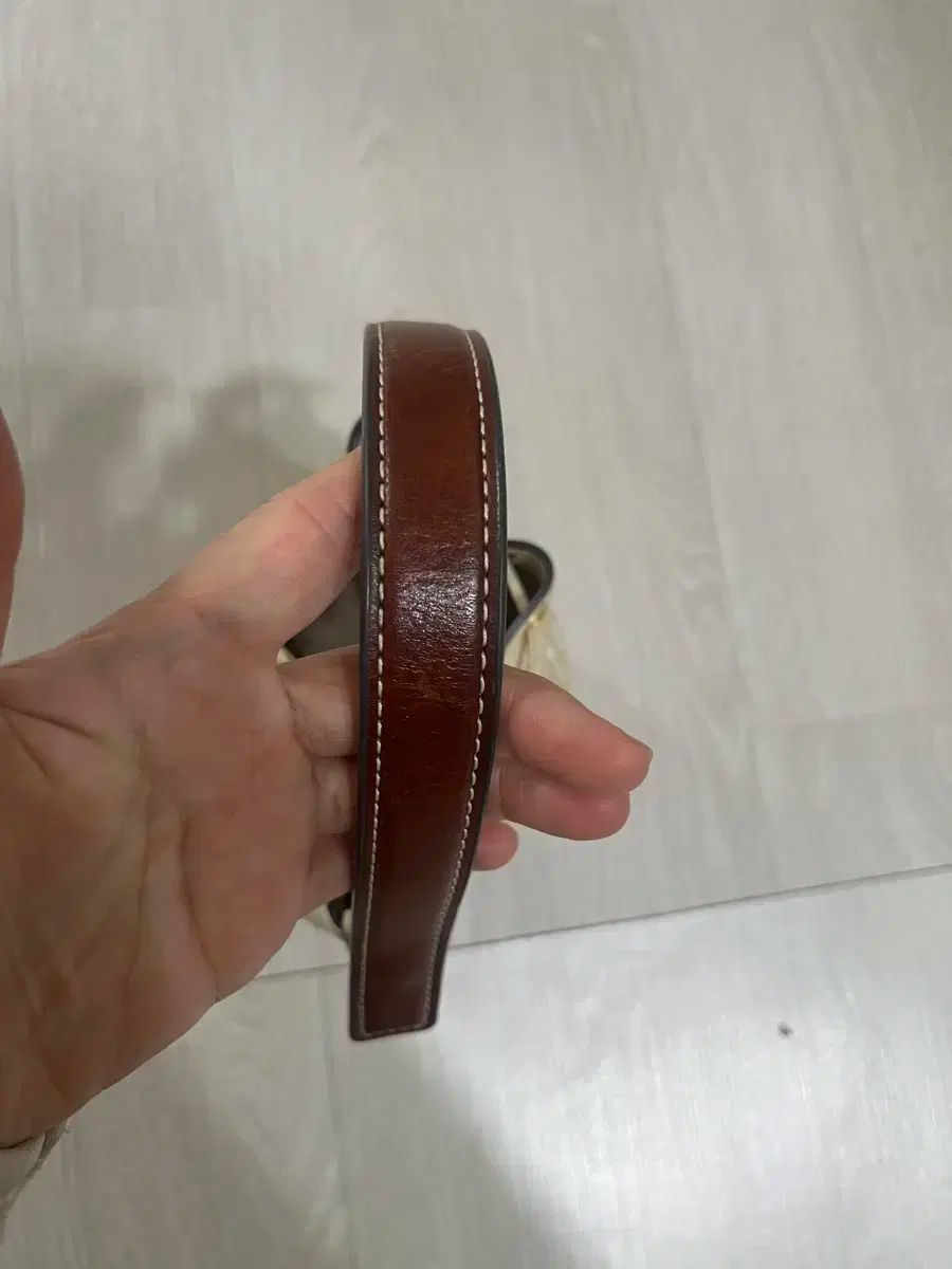  トリーバーチ ロゴ ジャガード バケットバッグ アイボリー メッセンジャーバッグ ショルダーバッグ