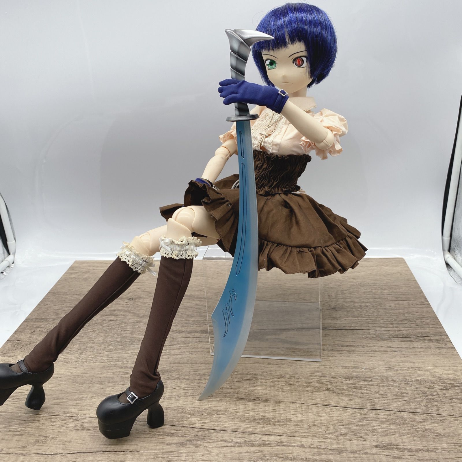 E-0030 一般 品 WANIBOOKs 一騎当千 呂蒙子明 60cm ball-jointed doll ドールフィギュア 一部汚れ有