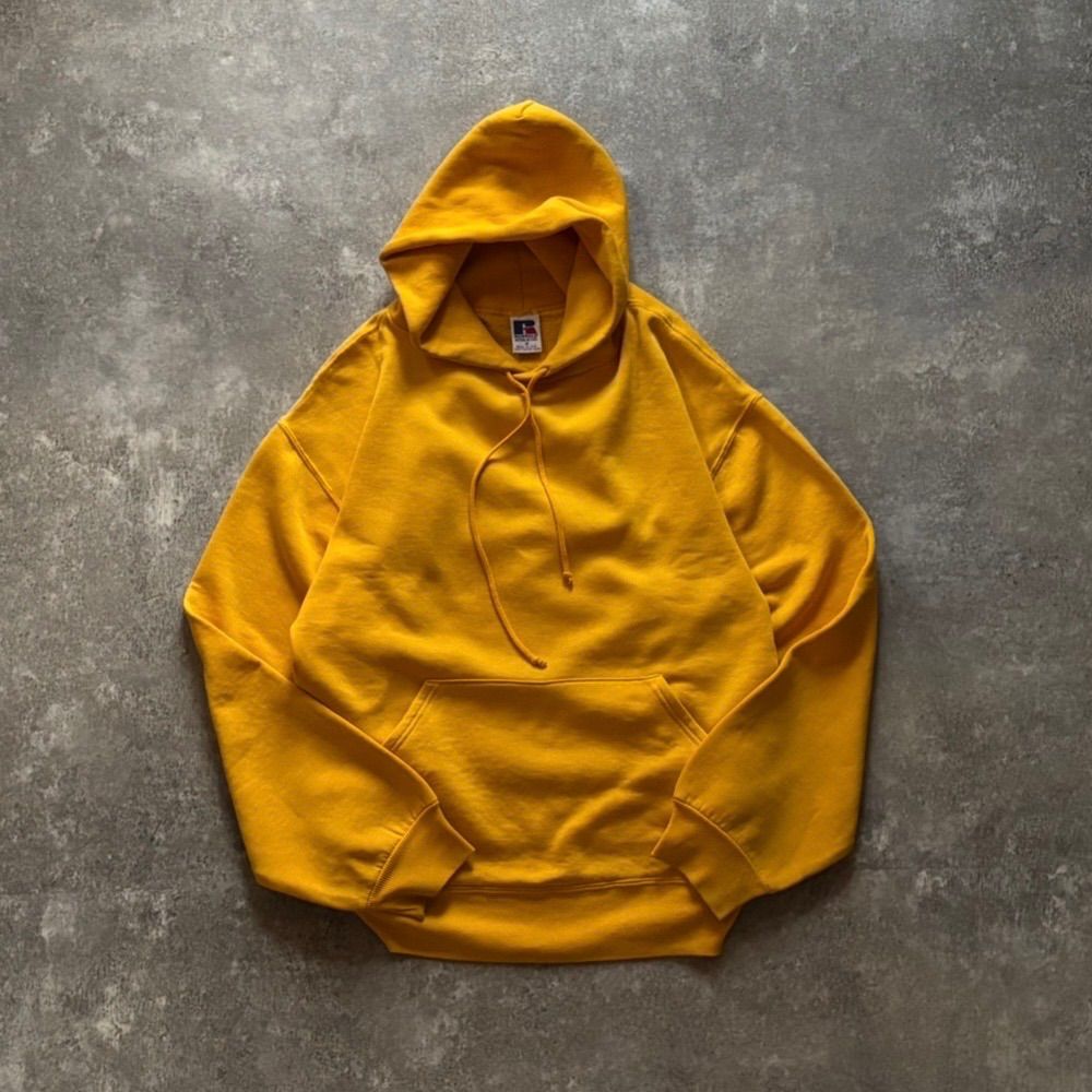 90年代 90s Russel Athletic ラッセルアスレティック 無地 ブランク プレーン フーディー パーカー USA製 アメリカ製