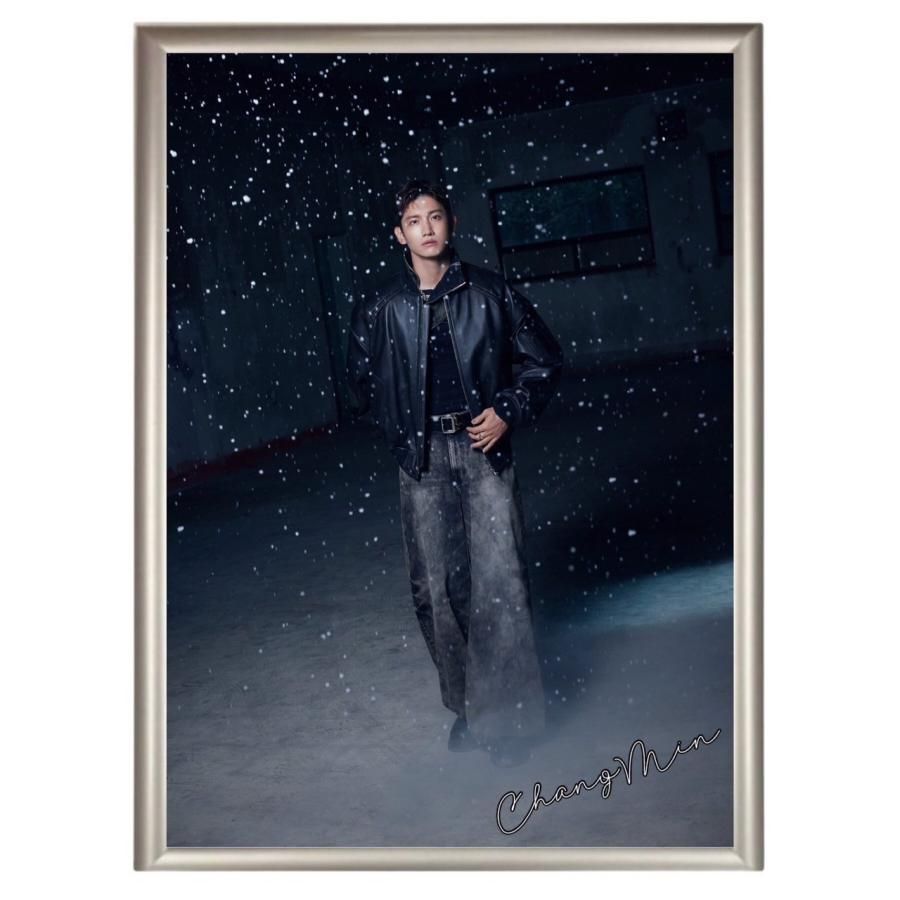 チャンミン TVXQ 東方神起 フォトプレート 額入り 写真 A4サイズ 韓流