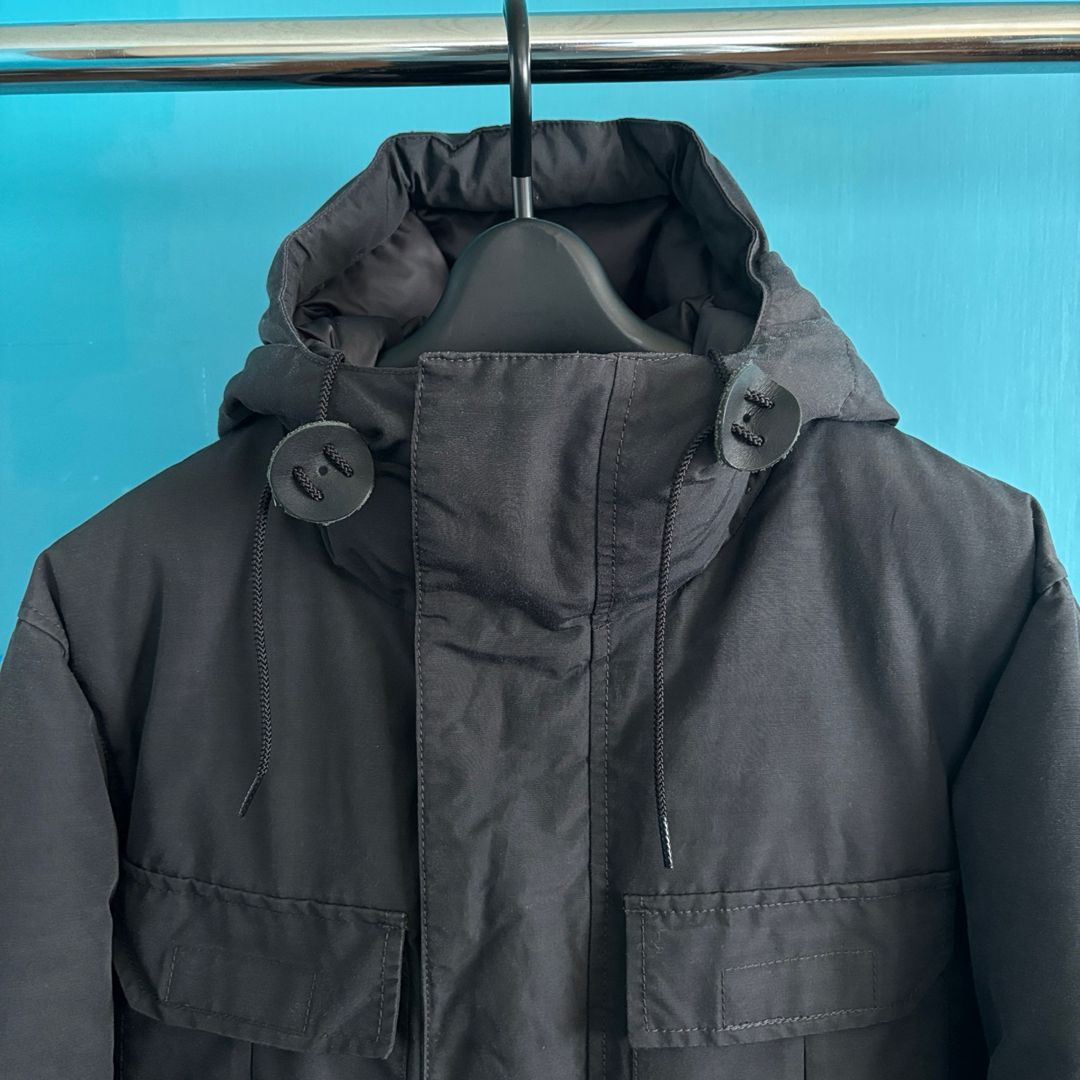 シエラデザイン 定番 60/40クロス ダウンジャケット メンズ M ブラック  