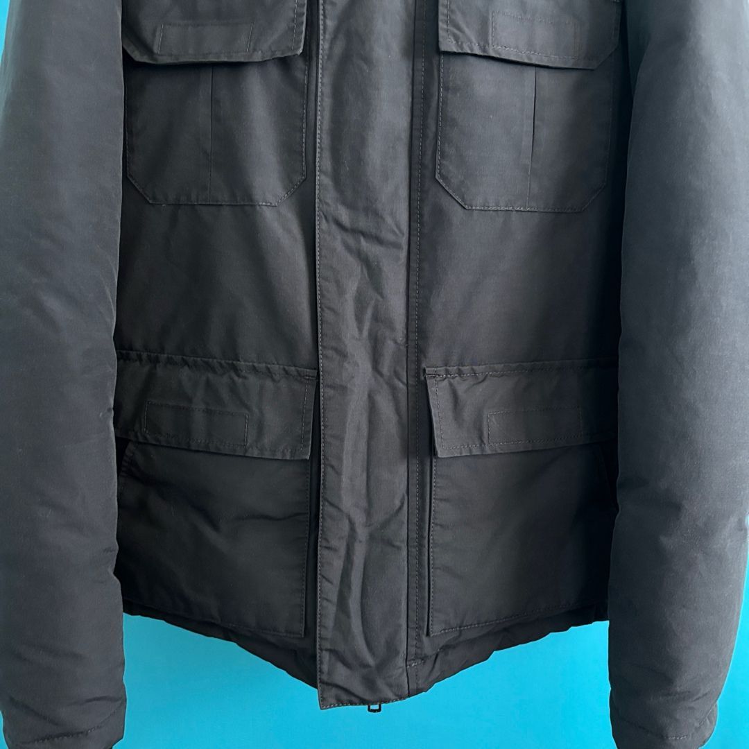 シエラデザイン 定番 60/40クロス ダウンジャケット メンズ M ブラック  