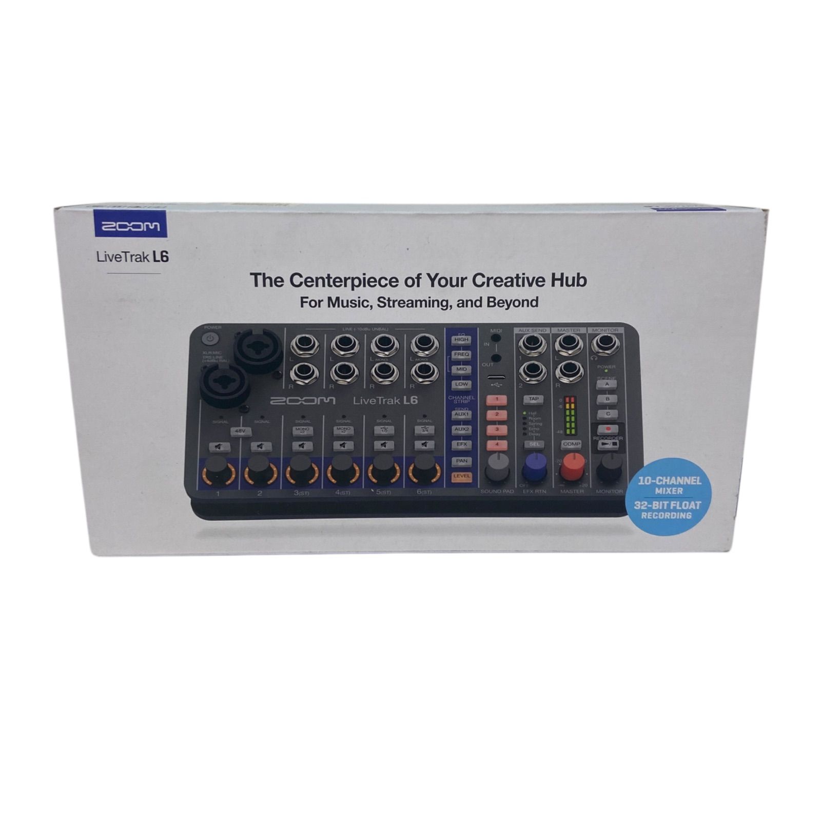 WJ 118 ZOOM LiveTrak L 6 デジタルミキサー レコーダー ズーム