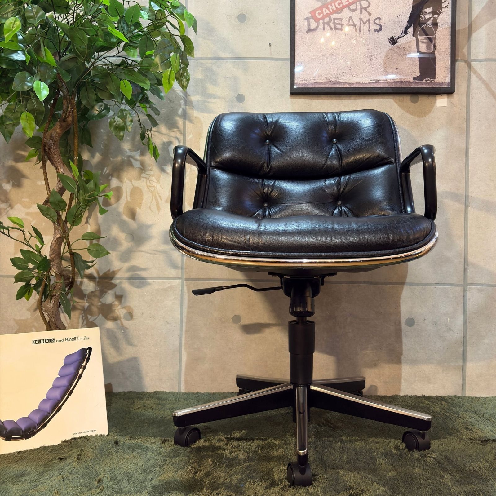 KNOLL ノール　ポロックチェア　5本脚 KNOLL ノール ポロックチェア 5本脚 KNOLL ノール ポロックチェア 5本