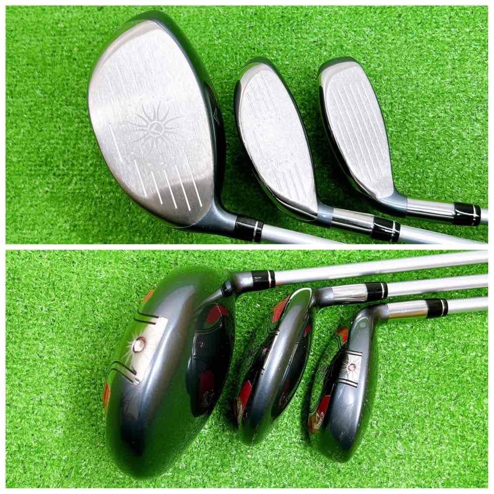 キャロウェイ ソレイユ gems レディースクラブセット 8本 L 初心者