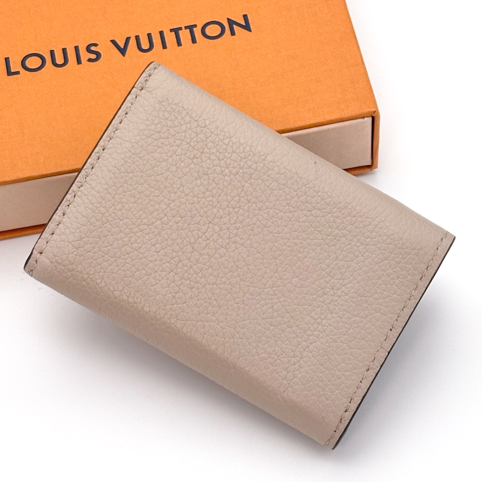 超 鑑定結果付 ルイヴィトン 財布 ポルトフォイユ ロックミニ コンパクト 三つ折