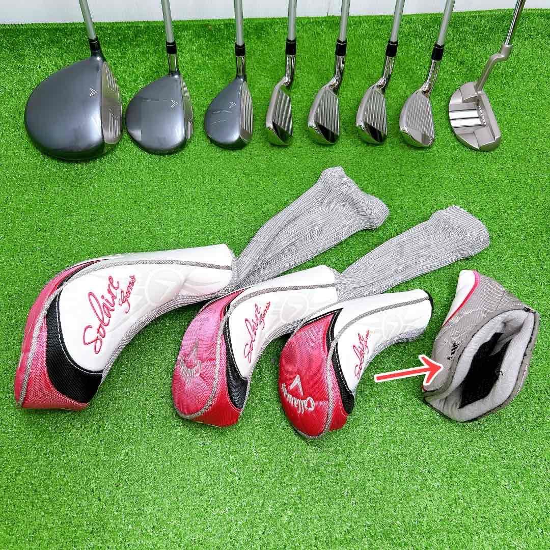 キャロウェイ ソレイユ gems レディースクラブセット 8本 L 初心者