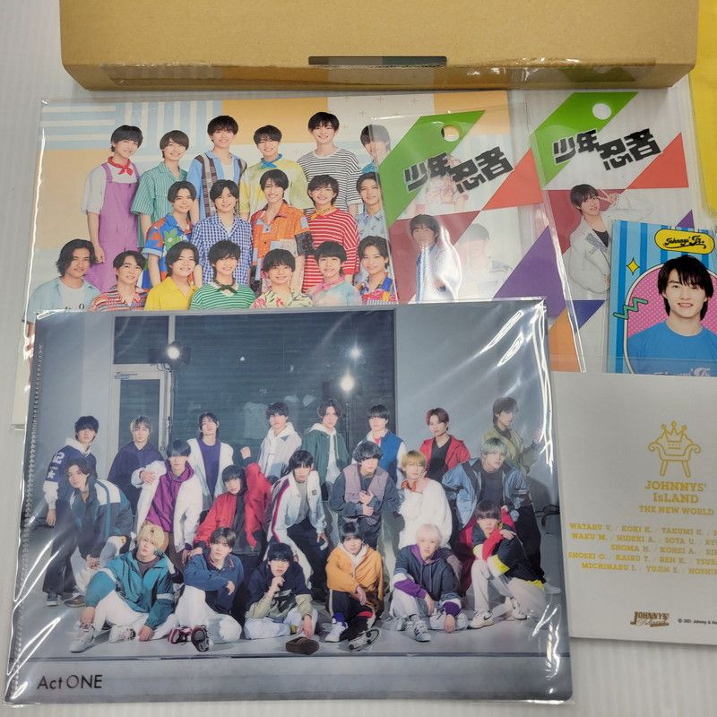 中古美品】 少年忍者 グッズセット フォトアルバム ポーチなど 【086