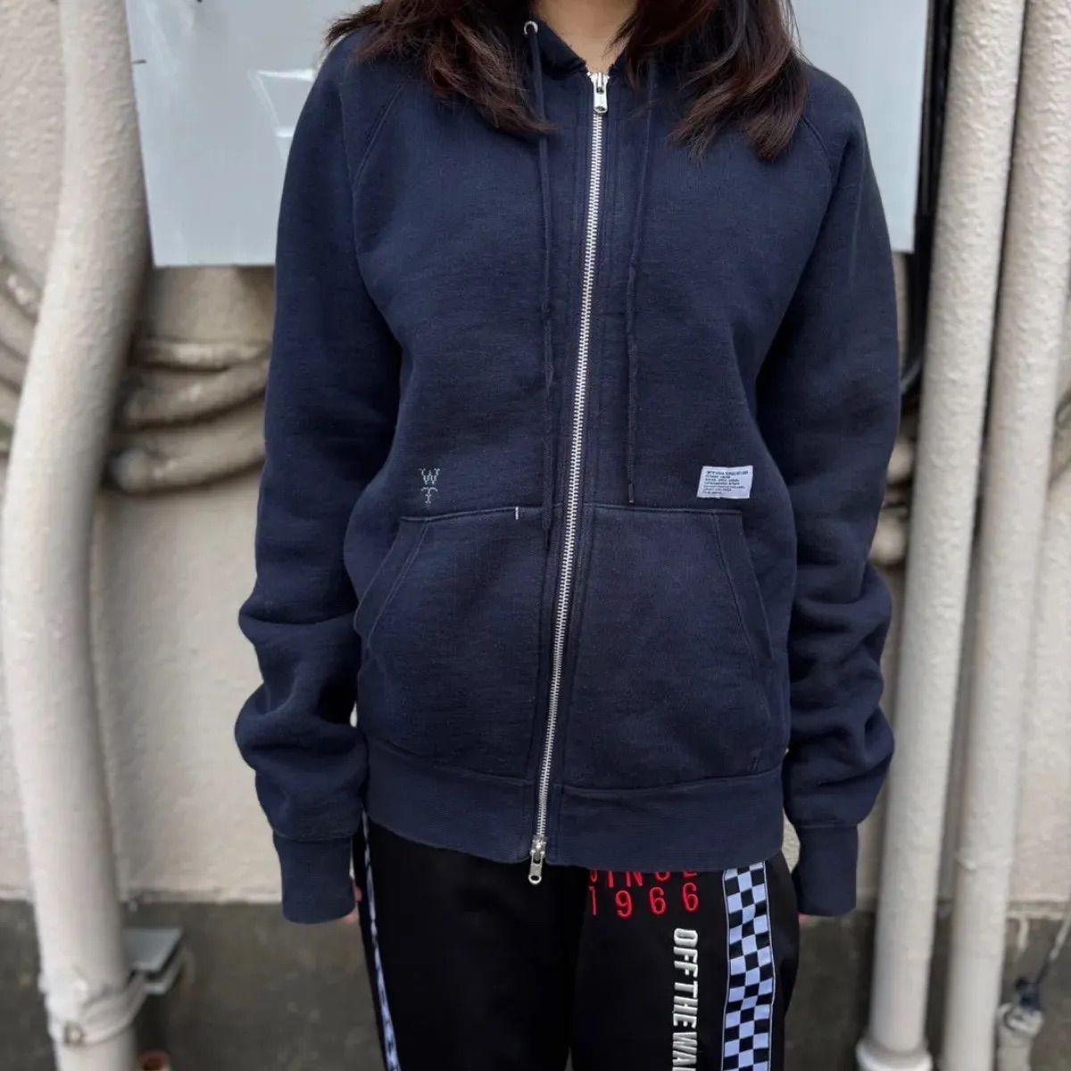 ダブルタップス　パーカー　ネイビー 楽天市場】ダブルタップス フーディー パーカー 紺色 ネイビー メンズ