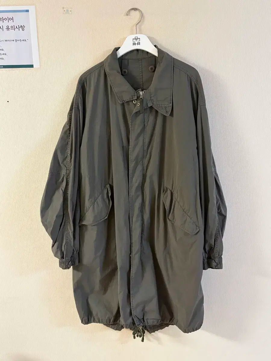 ポリテル DELL パーカー オリーブ グレー 2サイズ