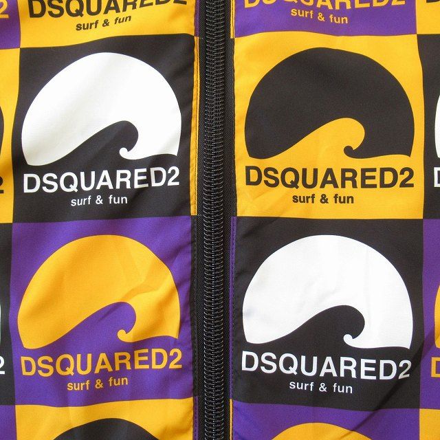 DSQUARED2 ロゴパターン ブルゾン Lサイズ DSQUARED2 ロゴパターン ブルゾン Lサイズ