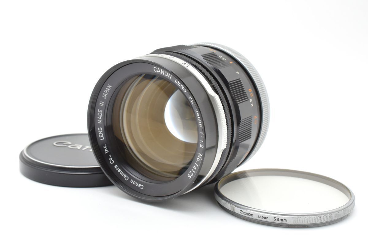 光学 上品 Canon FL 58mm F1.2 YM4480 89