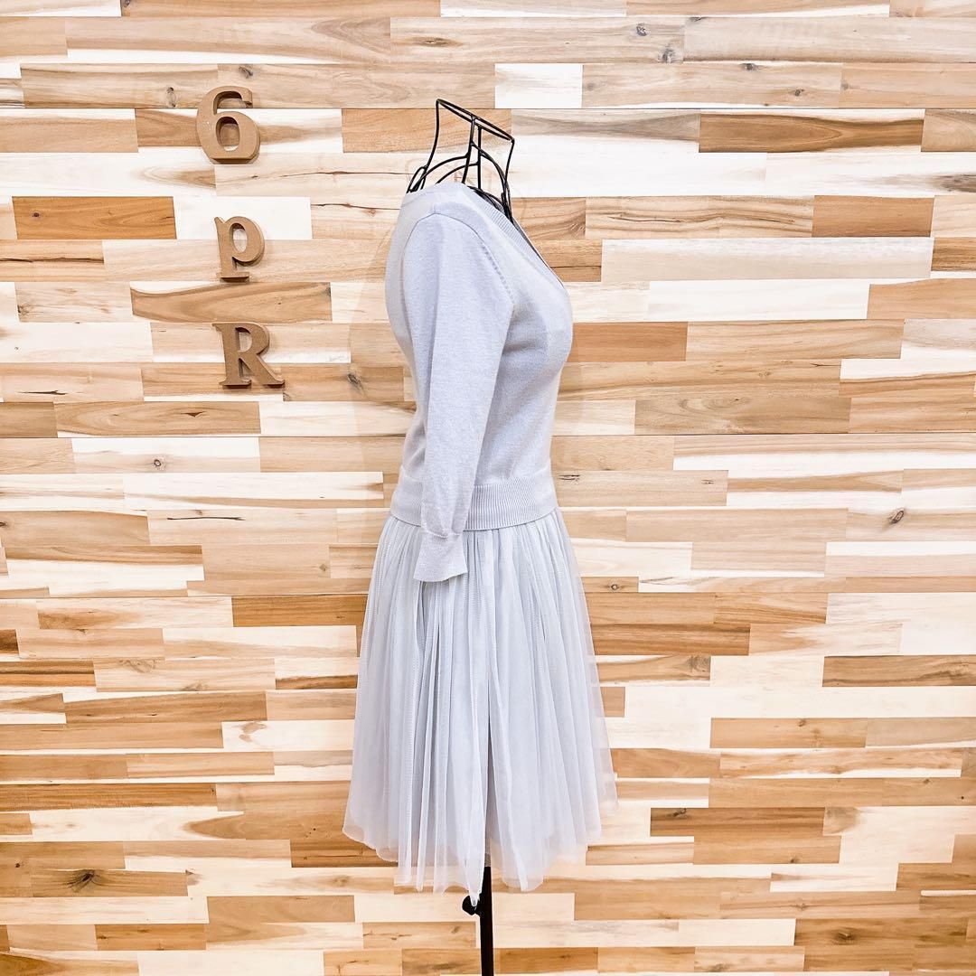 ドッキング ワンピースグレー