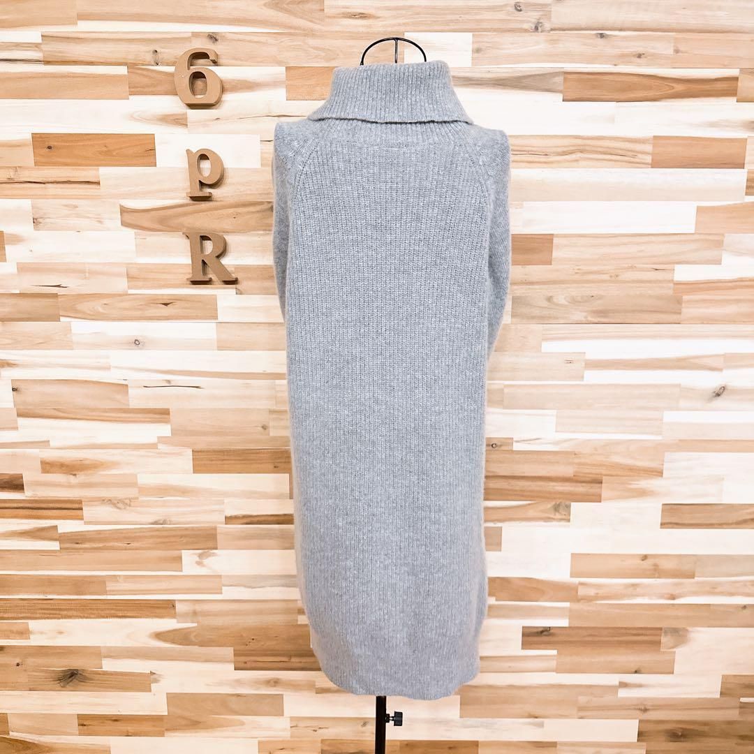 編み込み グレー