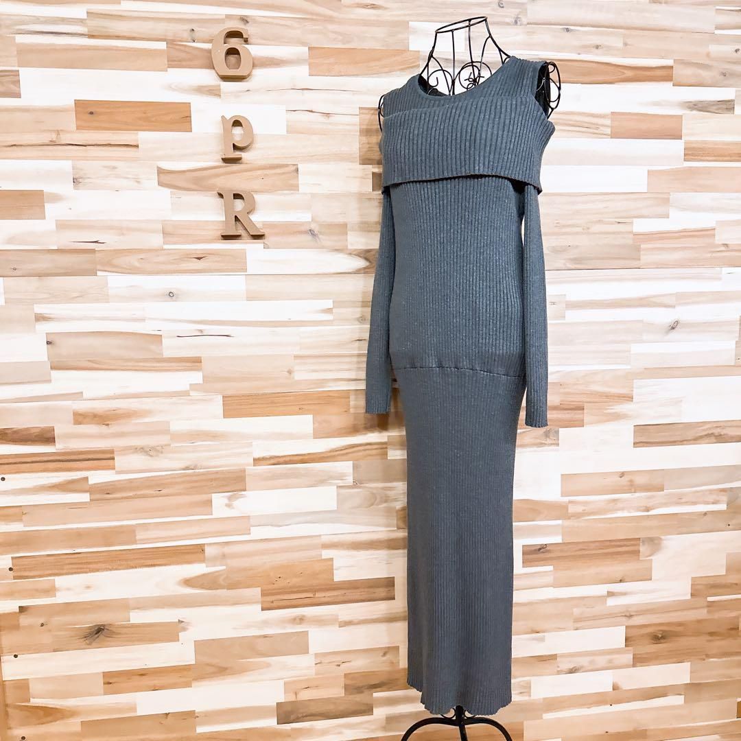 ロング ワンピース秋冬