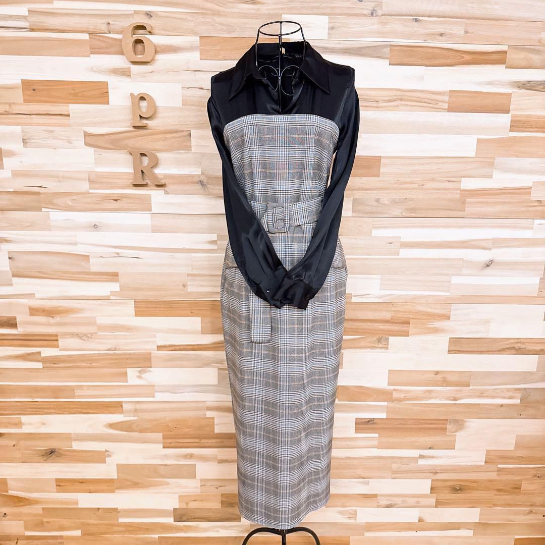 チェック ロング