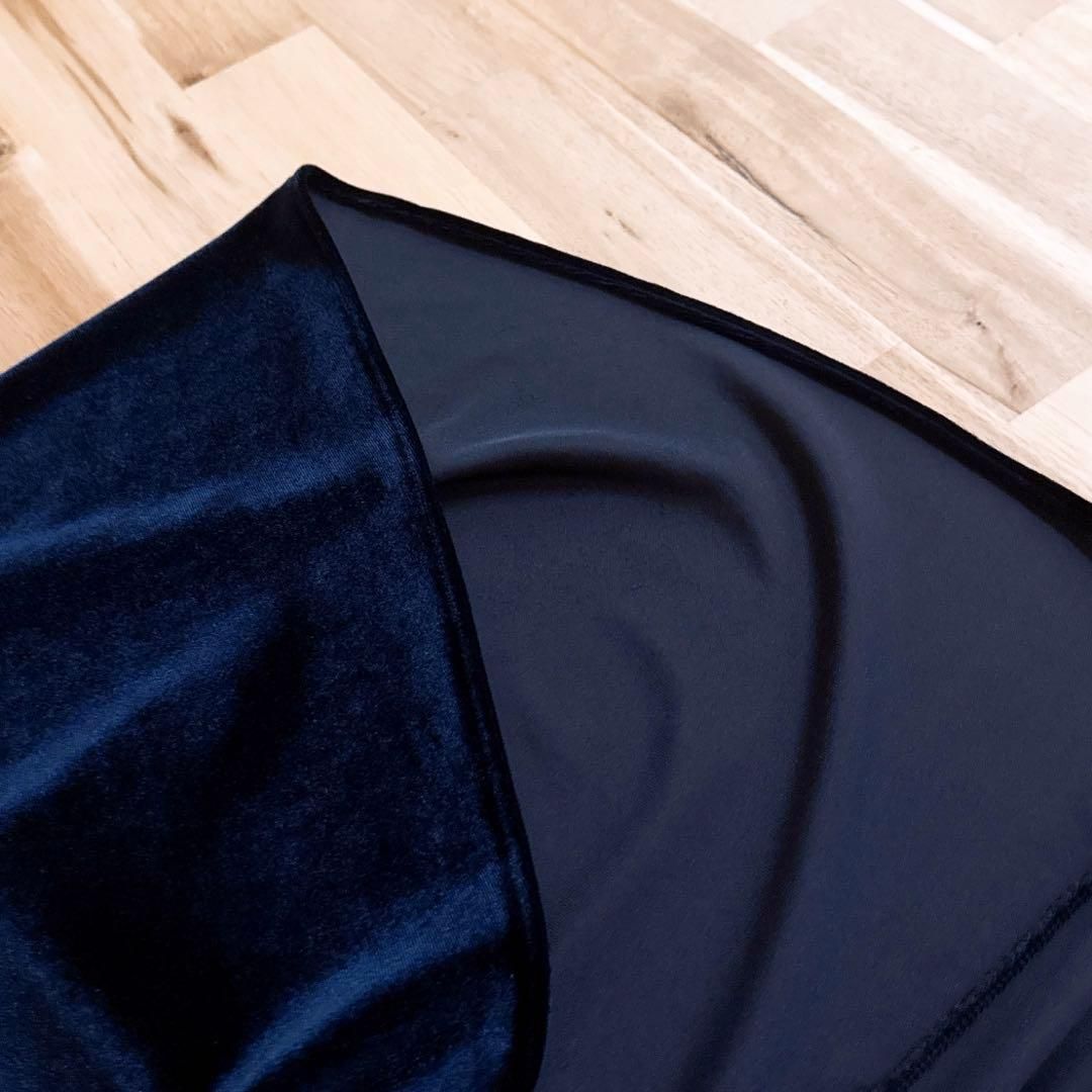 XS 紺×カラフル