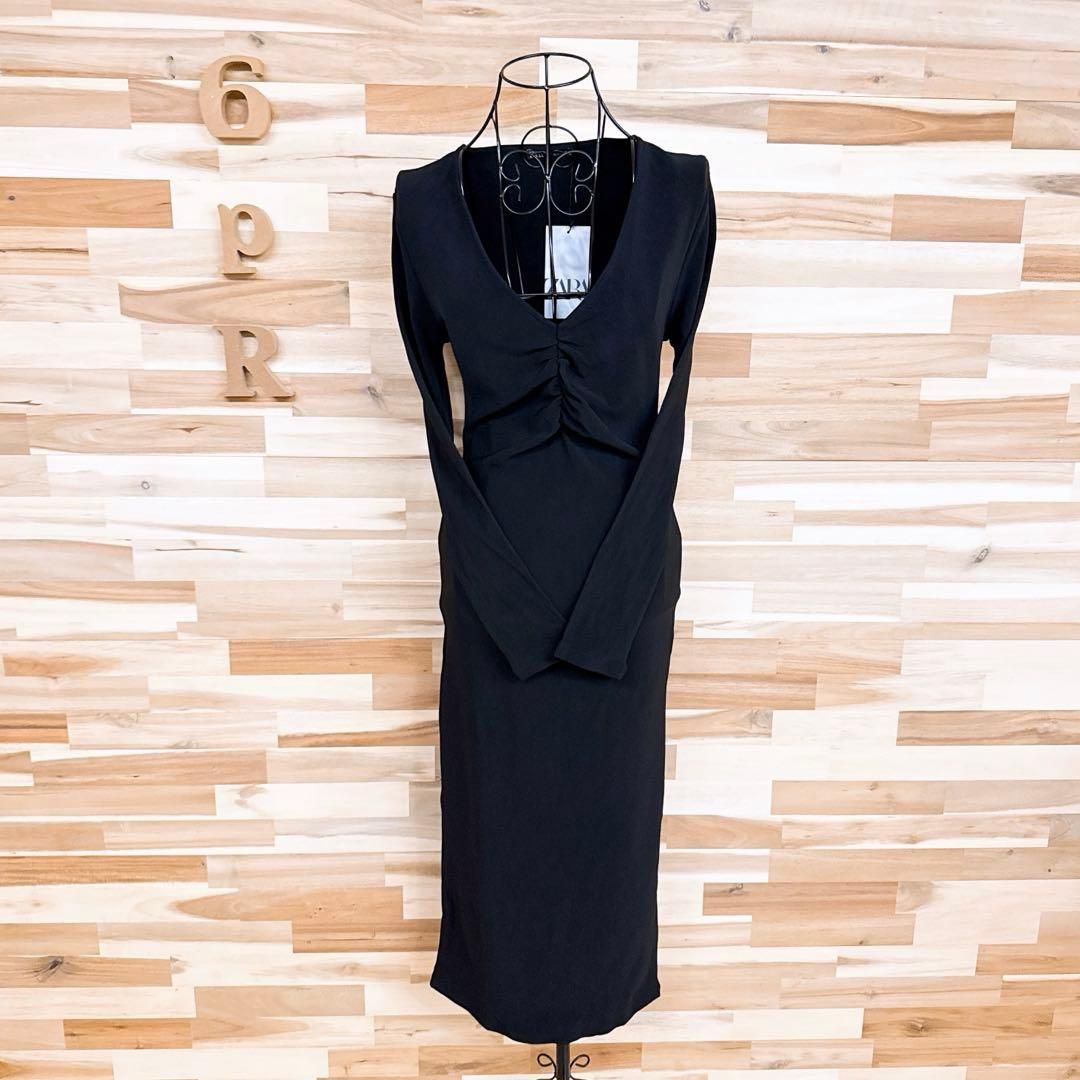 シャーリング 長袖