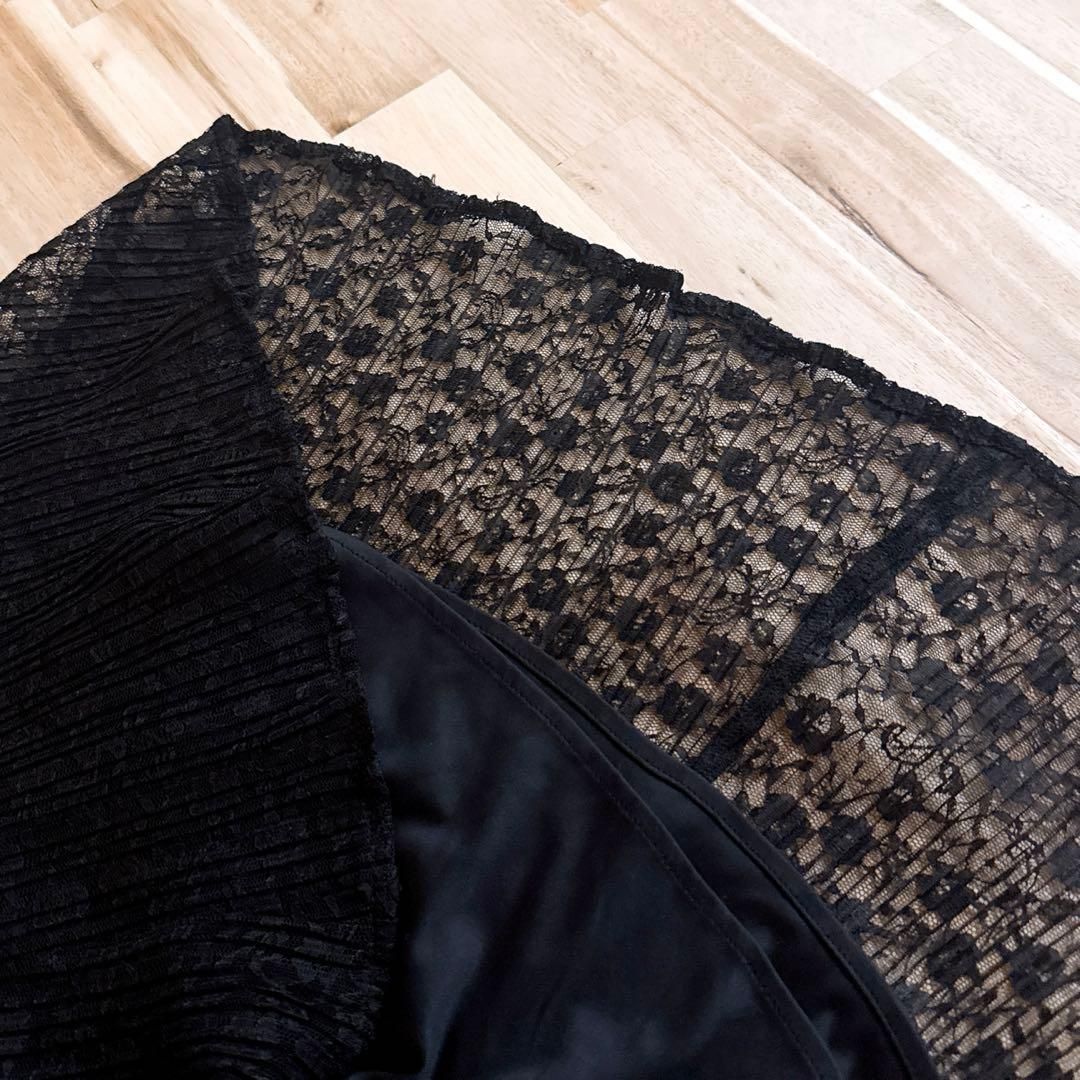 ニット プリーツ