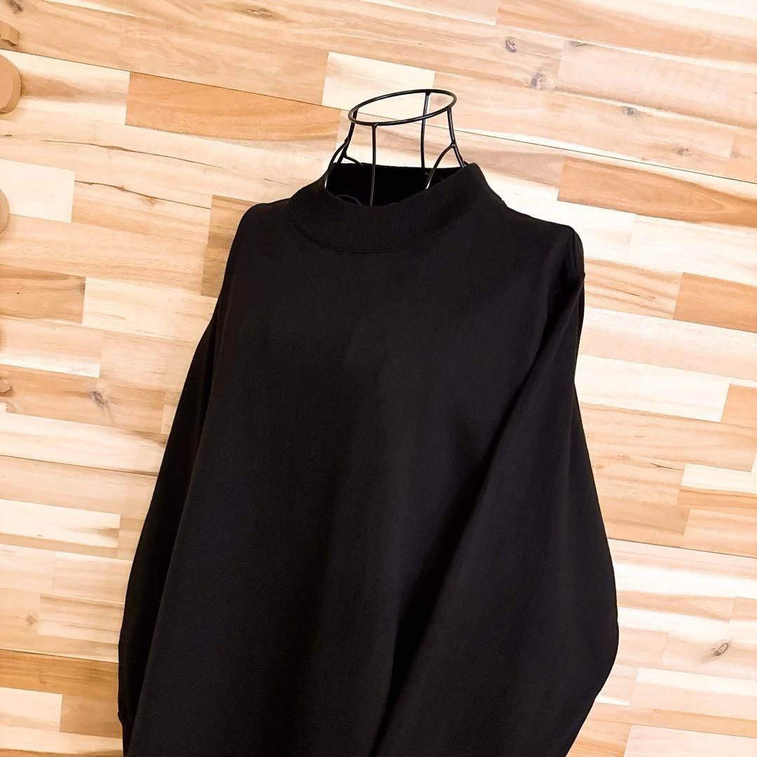 スノーピーク コットン アスタリスク刺繍 ロング ワンピース 黒×白