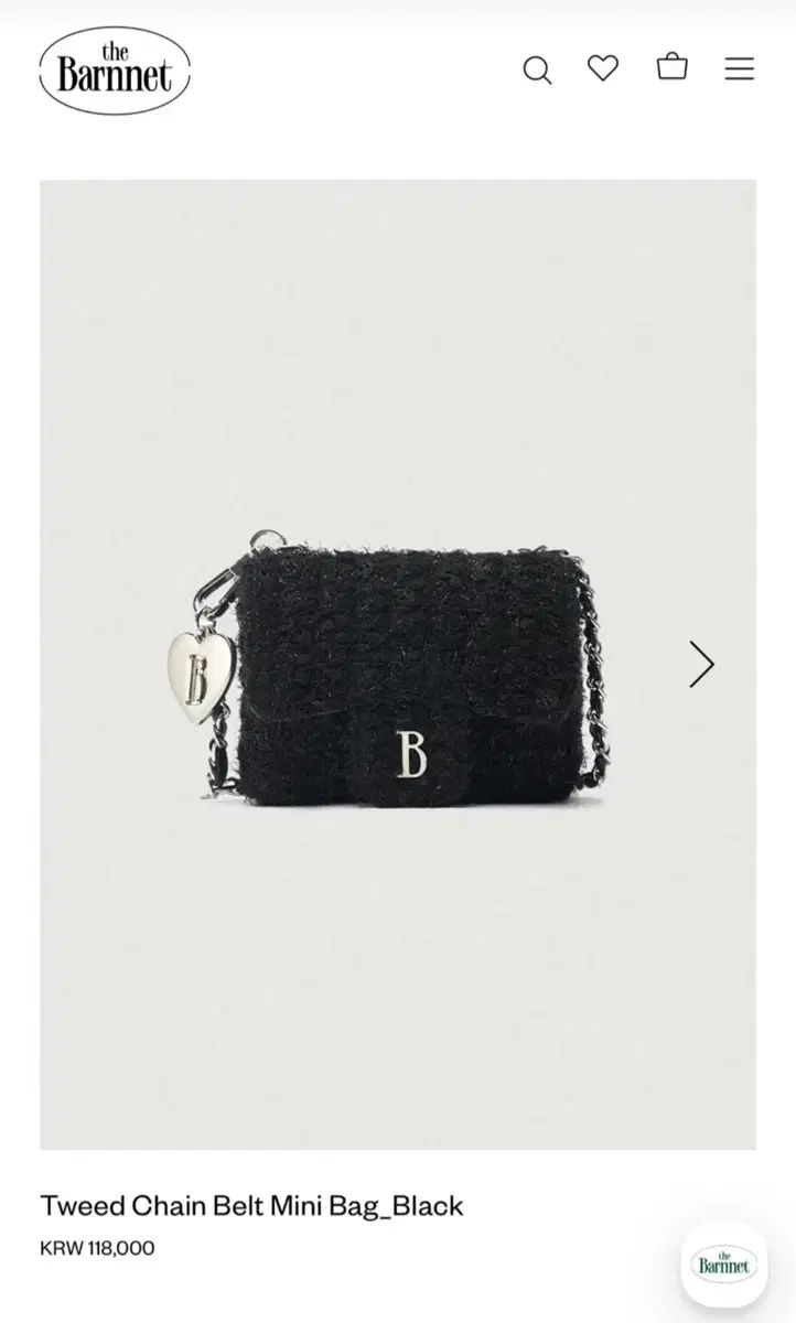 ザ バーネット ツイード ベルト ミニバック the barnet バッグ ツイードバック