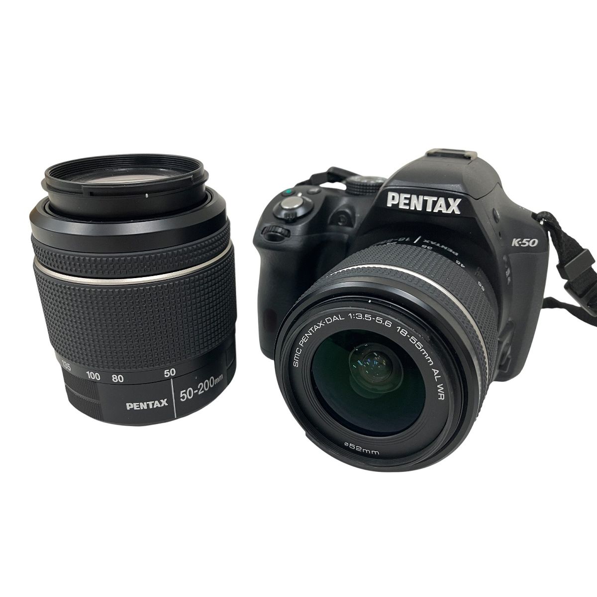 PENTAX K-50 ダブルズームキット デジタル一眼レフカメラ ジャンク O10432783