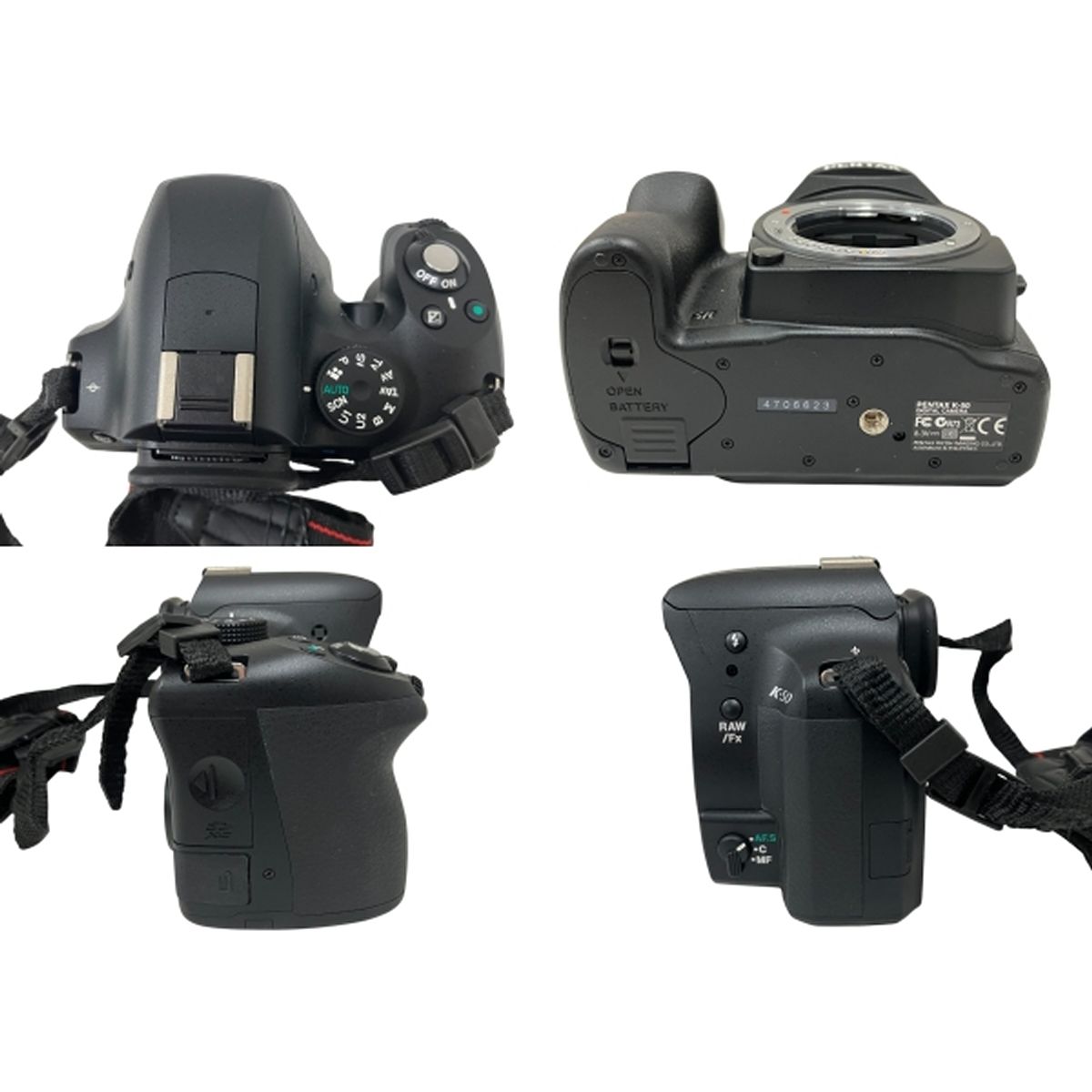 PENTAX K-50 ダブルズームキット デジタル一眼レフカメラ ジャンク