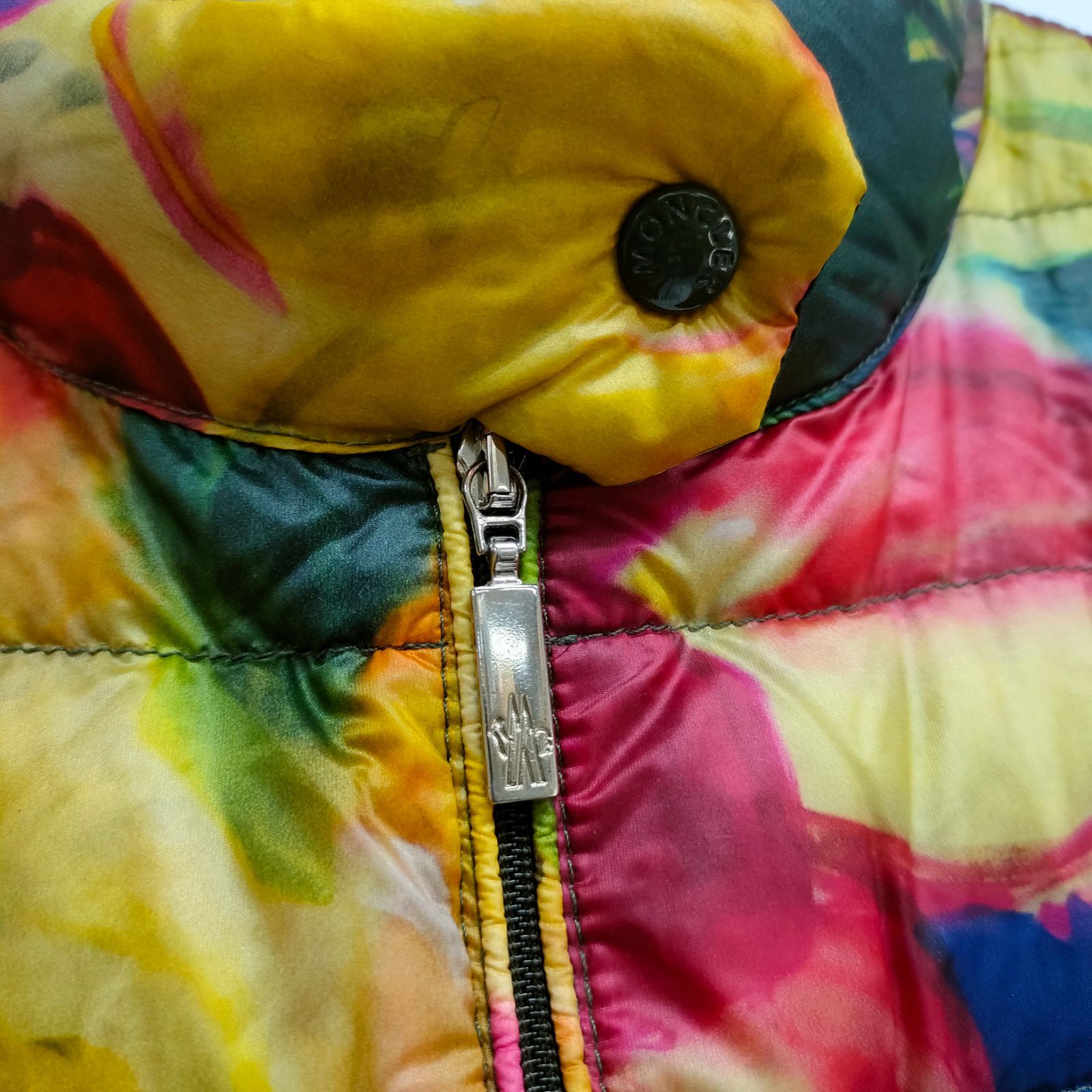 ◆極美品★LANS★軽量ダウン★花柄★サイズ1★レディース★モンクレール★ 極美品】モンクレール MONCLER ダウンジャケット LANS 花柄 サイズ1