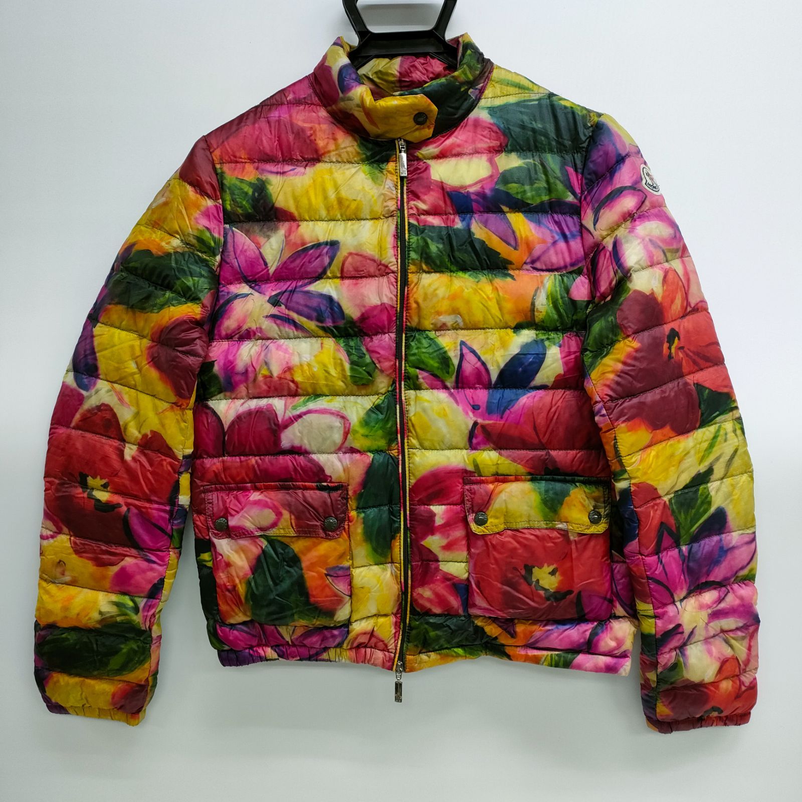 極美品】モンクレール MONCLER ダウンジャケット LANS 花柄 サイズ1