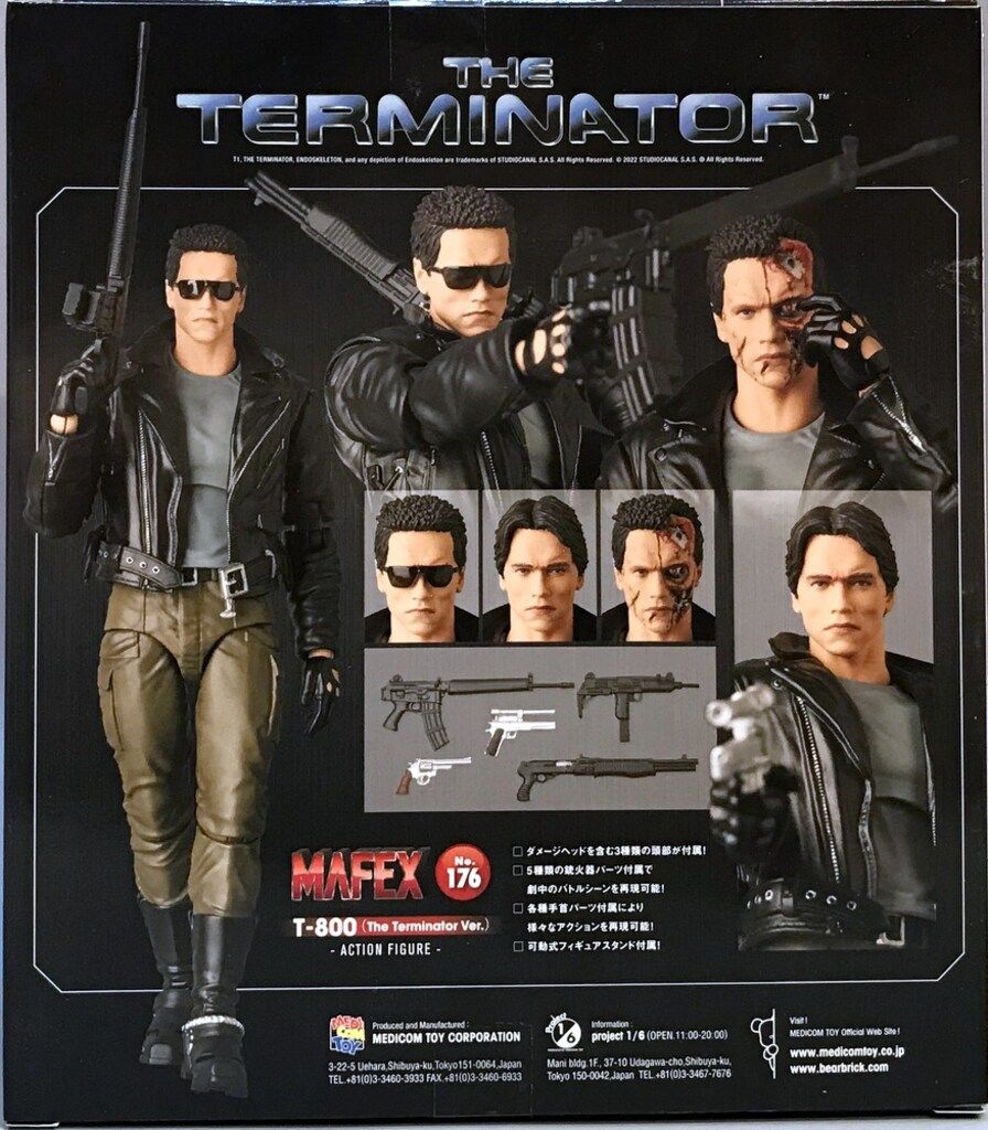 メディコム トイ THE TERMINATOR MAFEX T-800 (THE TERMINATOR VER