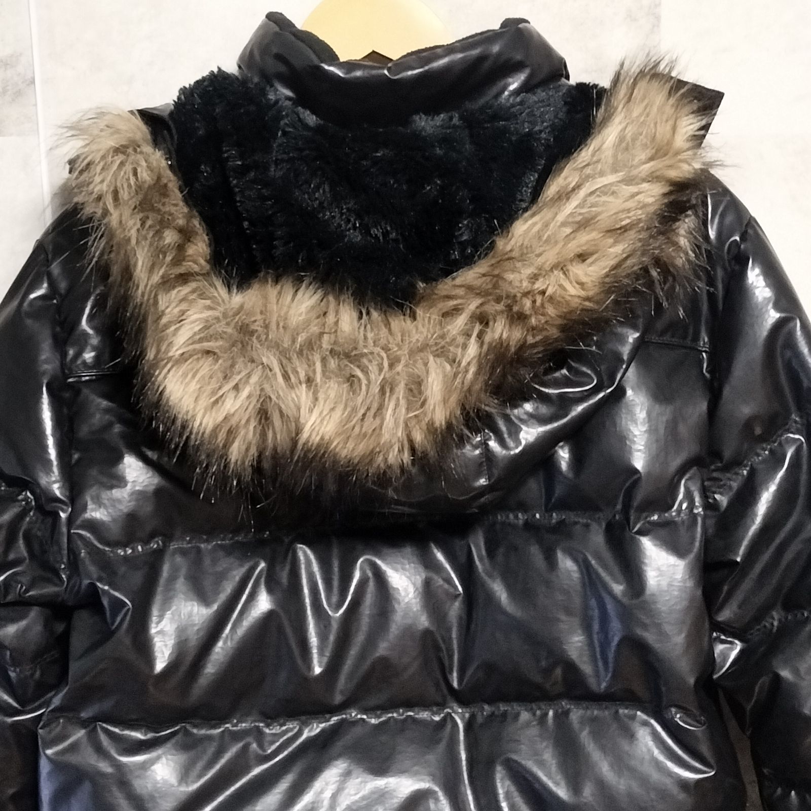 UNIQLO DOWN COLLECTION 3way フェイクファー ダウンジャケット Y2K 