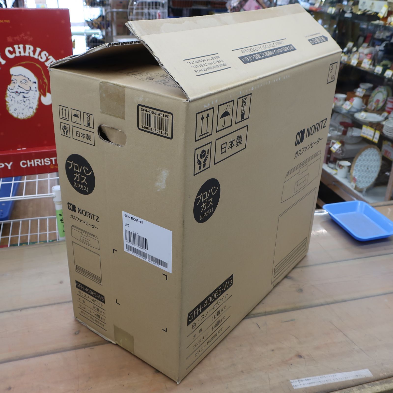 未使用品】ノーリツ LPガス ガスファンヒーター GFH-4006S - メルカリ