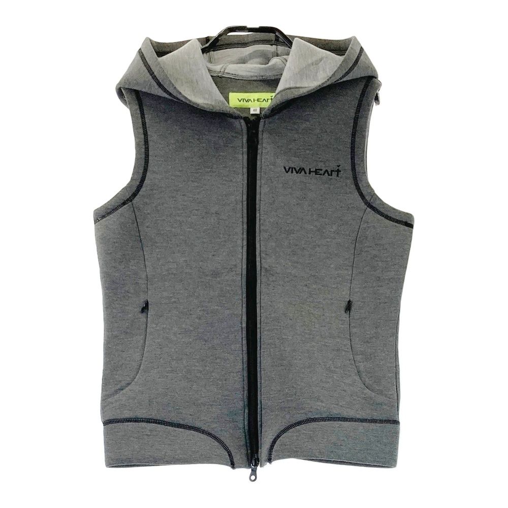サイズ：40 VIVA HEART ビバハート 012-41971 フード付 ジップベスト
