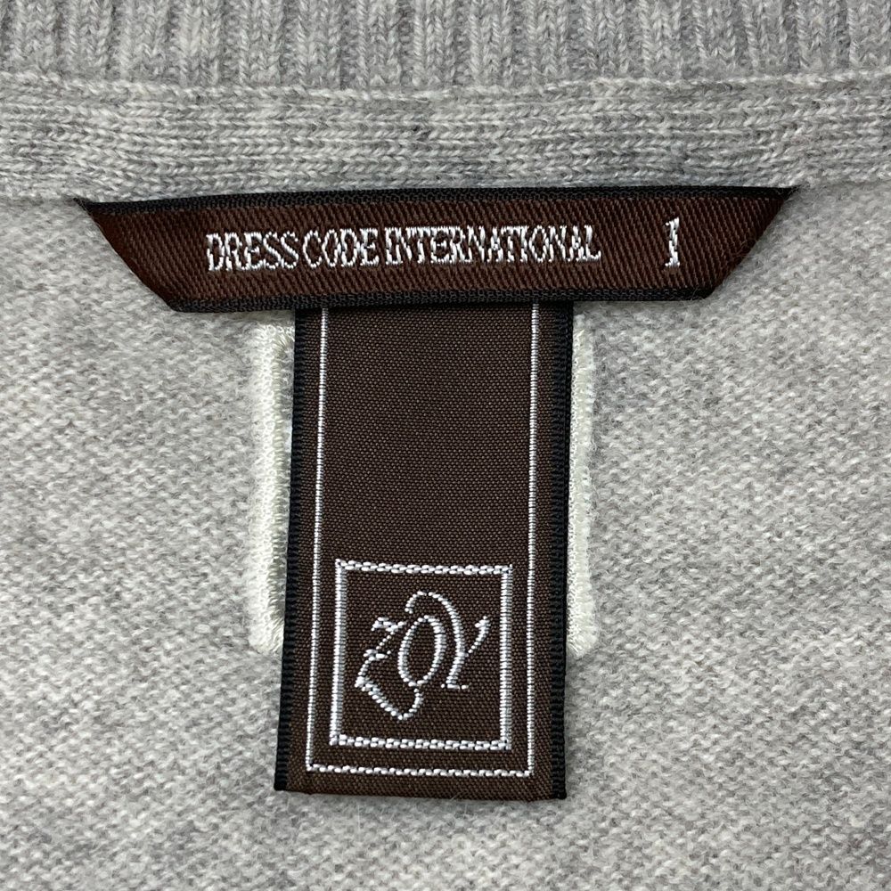 サイズ 1 ZOY ゾーイ カシミヤ ニットセーター グレー系 240101560686 ゴルフウェア メンズ ストスト WWW_SMP1DAWEKUDUS_SCH_ID