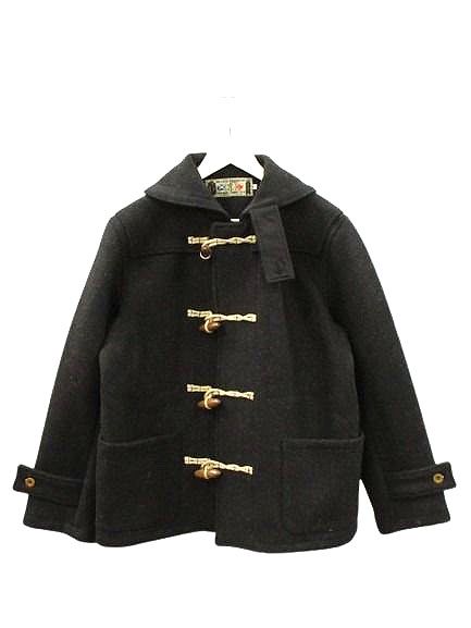 MISTER DOM × SUGAR CANE ミスターフリーダム × シュガーケーン SC15636 MFSC 30oz ヘリンボーンツイル ウールメルトン ダッフルコート M チャコールグレー アウター