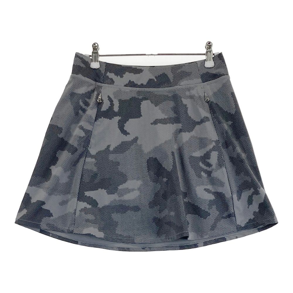 サイズ XS RLX ラルフローレン インナー付 ストレッチスカート カモフラ 迷彩柄 グレー系 240101561013 ゴルフウェア レディース ストスト