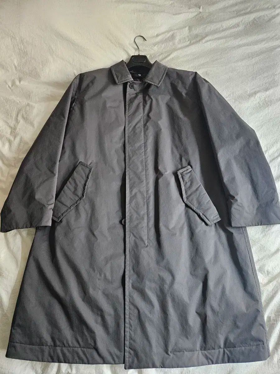 L ユニクロ X ジルサンダー コート グレー