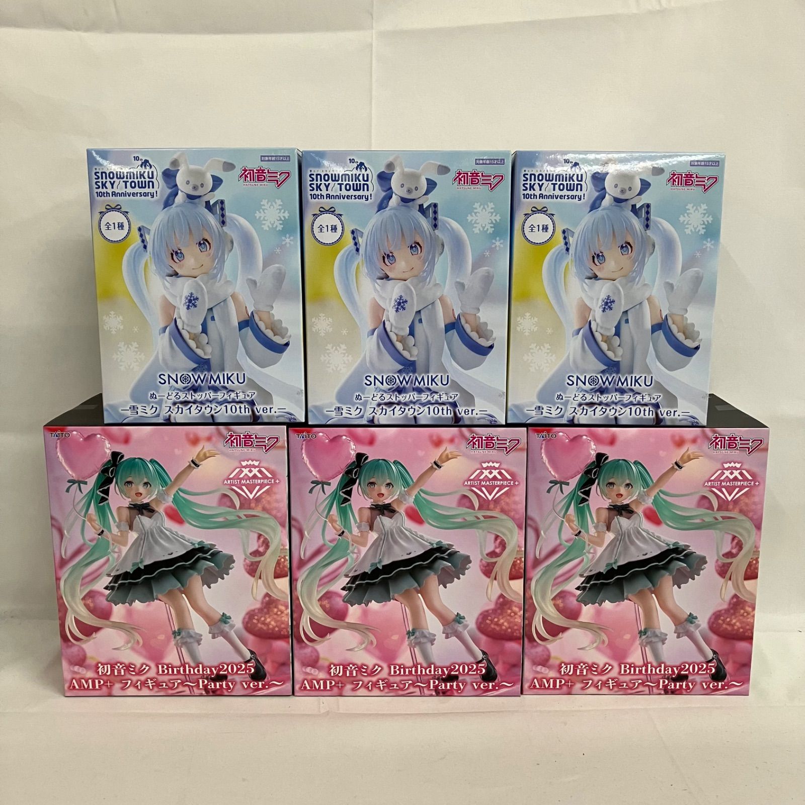 未開封 初音ミク 雪ミク フィギュア 6個セット SFJ310 c107 - メルカリ