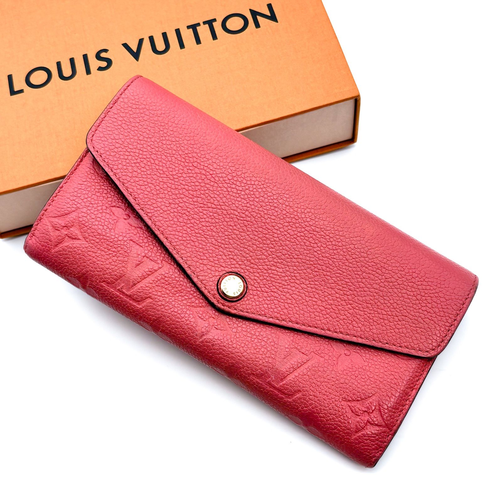 ルイヴィトン 長財布 アンプラント ポルトフォイユ サラ ブロッサム