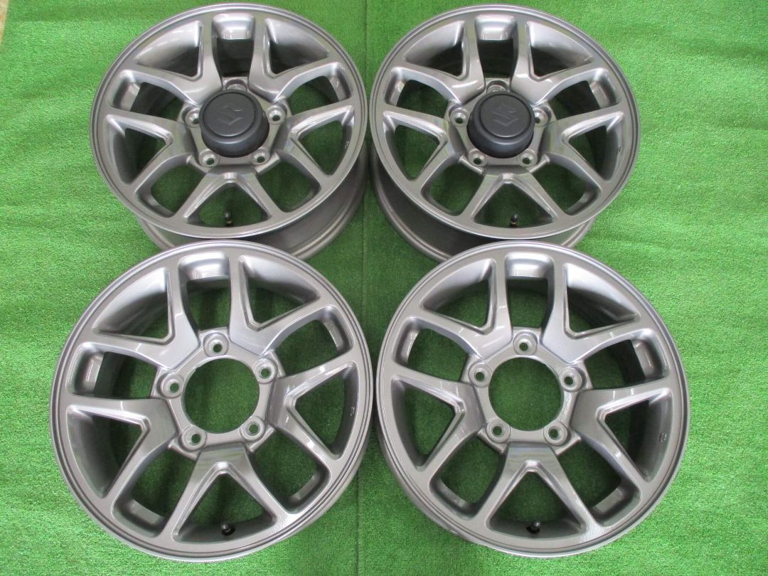 新車外し スズキ JB 64 ジムニー 5 J 16 H 139 7 22 ホイール 4本 Y 109
