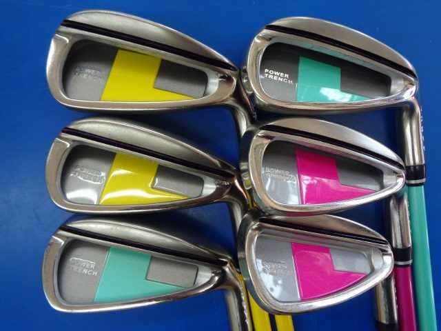 GK高辻 6106 レディースアイアンセット グローブライド ダイワ ONOFF2017 カスタム LP-418I 6本セット A 5-9 P