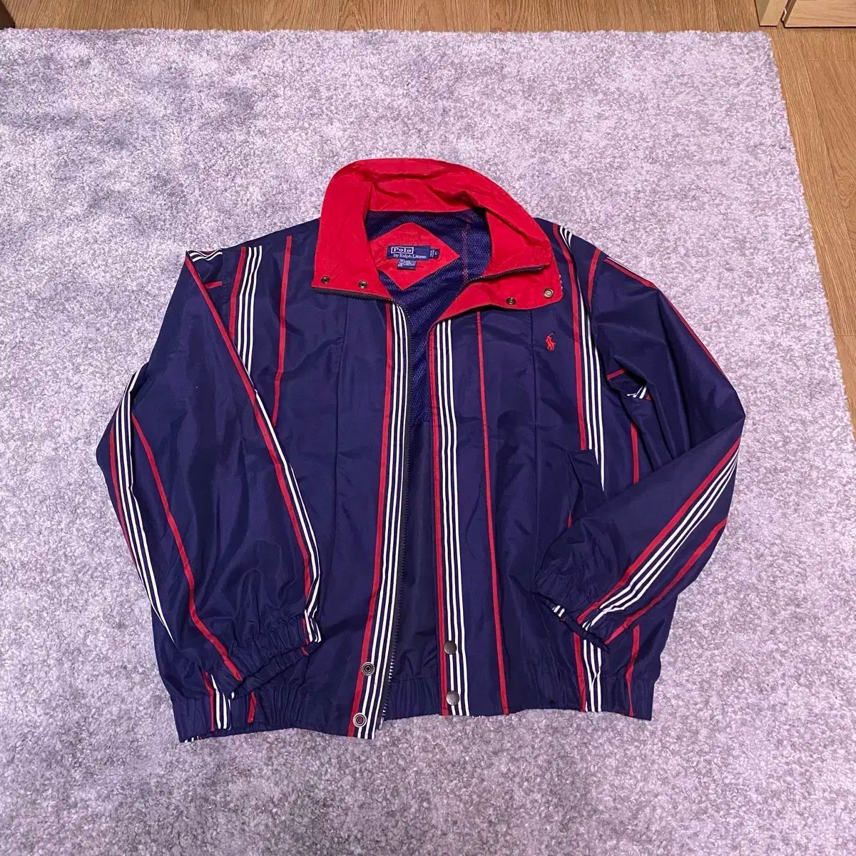 ポロラルフローレン メンズ セーリング ウィンドブレーカー ストライプ