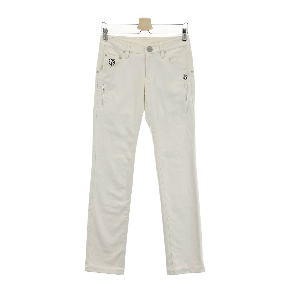 サイズ：0 PEARLY GATES パーリーゲイツ ストレッチパンツ ホワイト系
