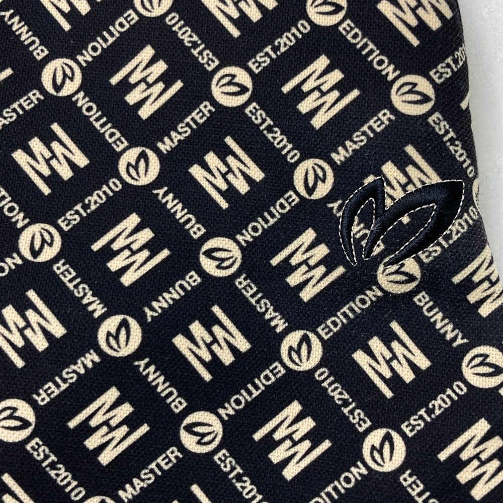  サイズ 1 MASTER BUNNY EDITION マスターバニーエディション スカート 総柄 ブラック系 ゴルフウェア レディース ストスト スカート レディースウェア